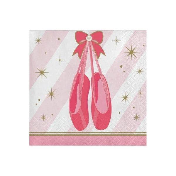 Creative Converting Guardanapos Pequenos Ballet Twinkle Toes - 120322220
