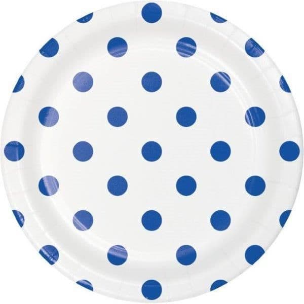 Creative Converting Pratos 18cm Bolinhas - 120337059