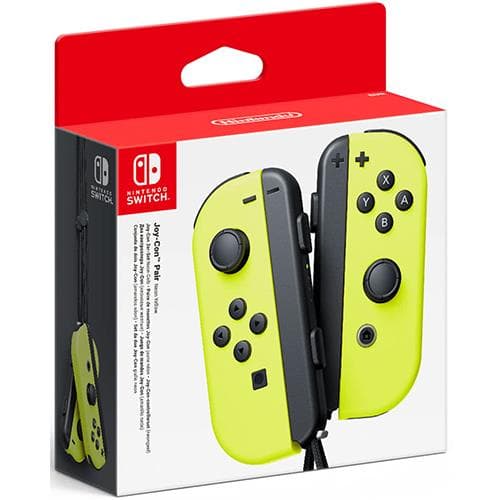 Comando Nintendo Switch Conjunto Joy-Con Amarelos (Esquerdo+Direito)
