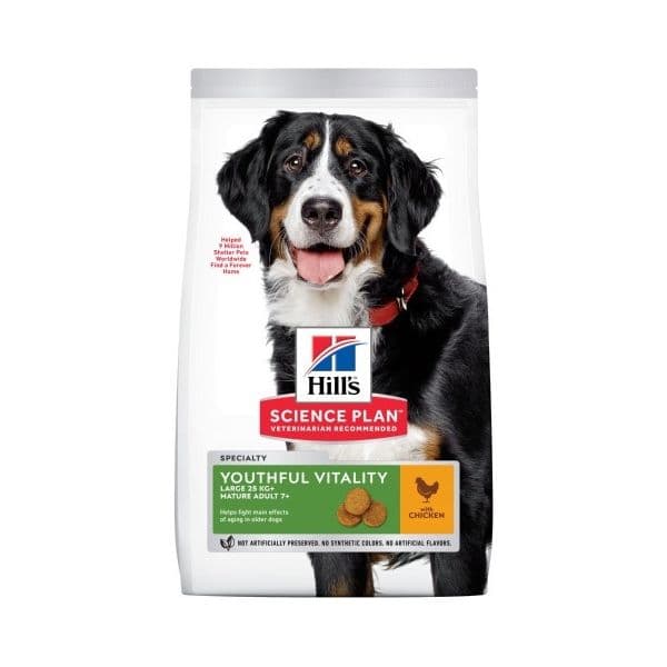 Hill's Science Plan Youthful Vitality Mature 7+ Large Chicken 14Kg