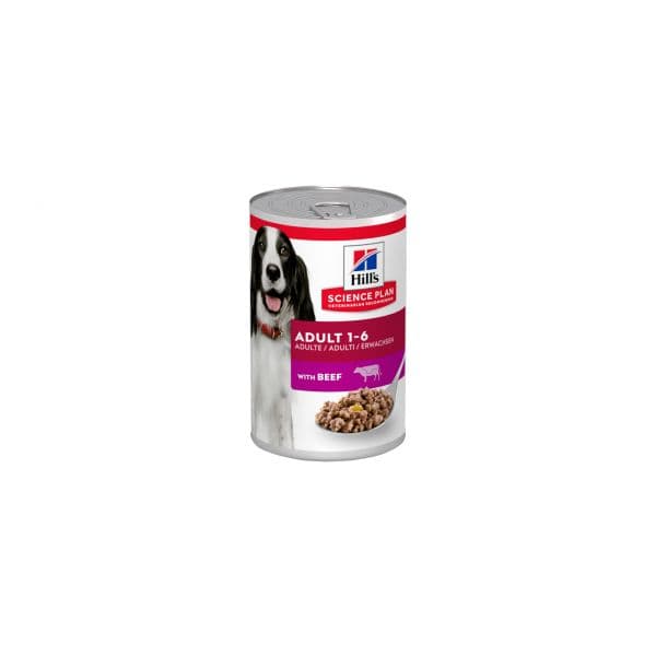 Ração Húmida Hill's Science Plan Dog Adult Wet Beef 370g