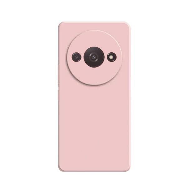 Phonecare Capa Silicone Líquido para Xiaomi Redmi A3 Pink