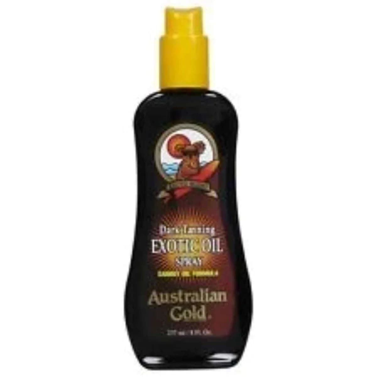 Autobronzeador Australian Gold Bronzeado Escuro Exotic Óleo Spray 237ml