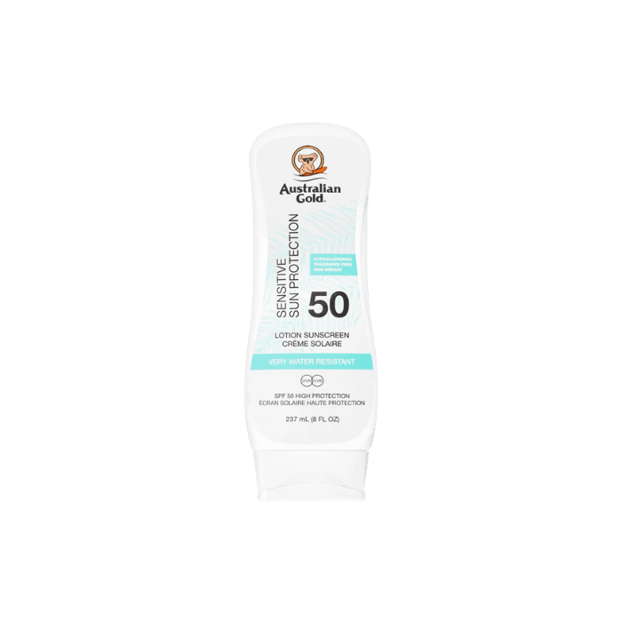 Australian Gold.SPF 50 Sensitive Skin Loção 237 ml