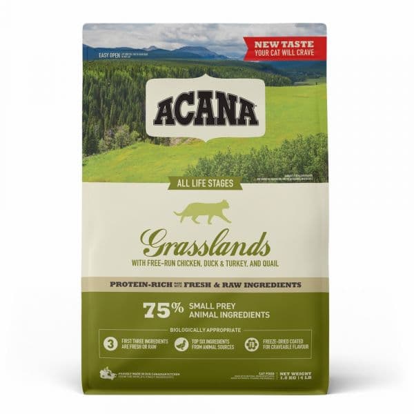 Acana Highest Protein Grasslands Chicken & Duck & Turkey 1,8Kg