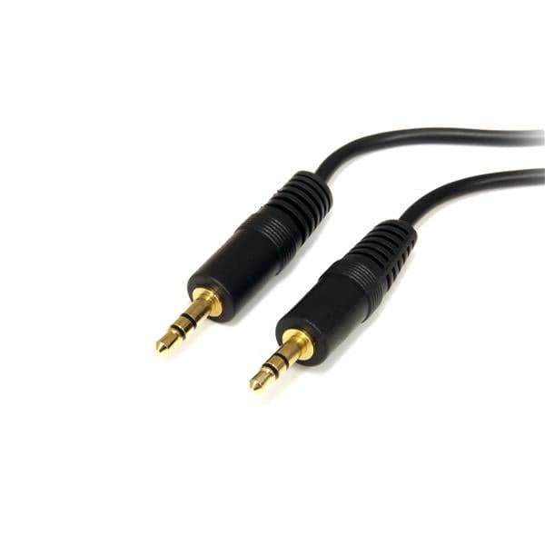StarTech.com 6ft 3.5mm cabo de áudio 1,8 m Preto