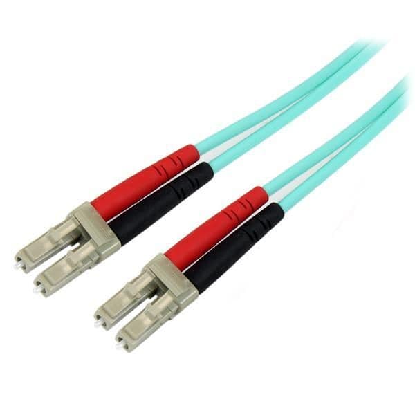 STARTECH Cabo de Fibra Ótica OM3 Lc Turquesa (5 Mts) - A50FBLCLC5