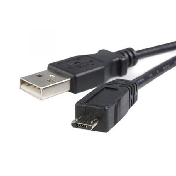 Startech Cabo usb a Macho - Micro-usb B Macho Preto (50 cm) - UUSBHAUB50CM