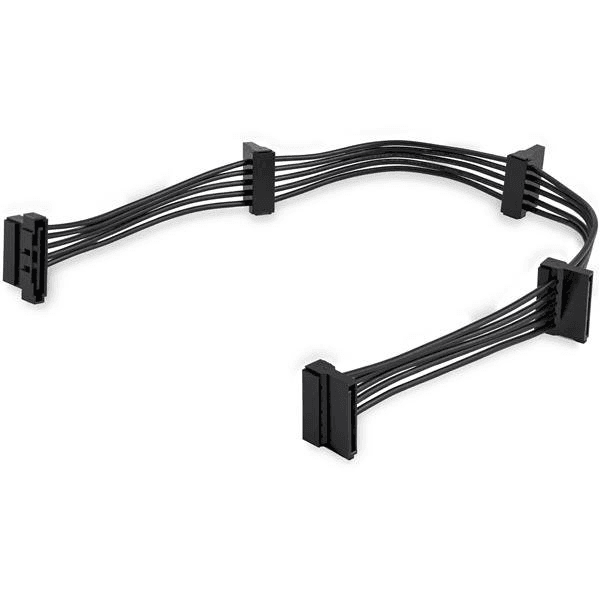 CABO ALIMENTACION SATA 40CM STARTECH 1M SATA-4H SATA DIVISOR NEGRO
