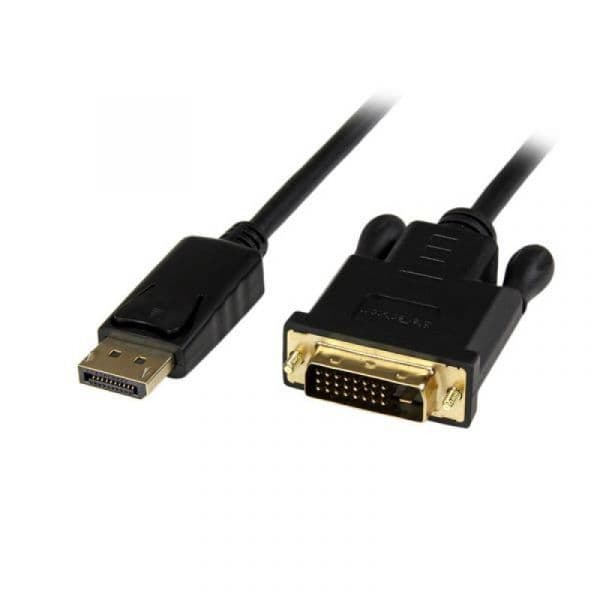 Startech Adaptador de Vídeo Displayport-dvi-d Preto (90 cm) - Startech - DP2DVIMM3BS