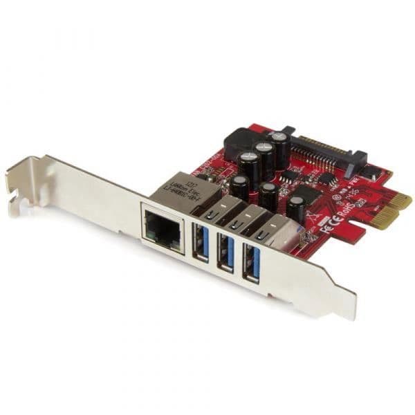 StarTech Placa de Rede Ethernet 5000 Mbit/s - PEXUSB3S3GE