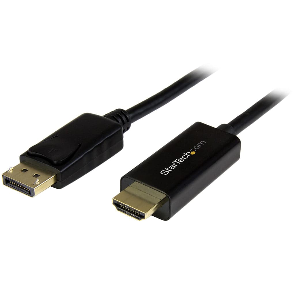 Startech Adaptador DisplayPort a HDMI UltraHD 4k 2m - DP2HDMM2MB