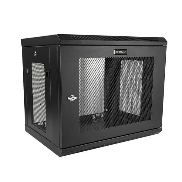 Startech Bastidor de Parede 9U (90 Kg) Preto - RK9WALM