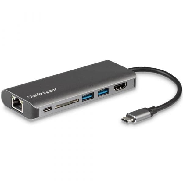 StarTech Docking Station USB-C/HDMI/Ethernet com Leitor de Cartões SD - DKT30CSDHPD