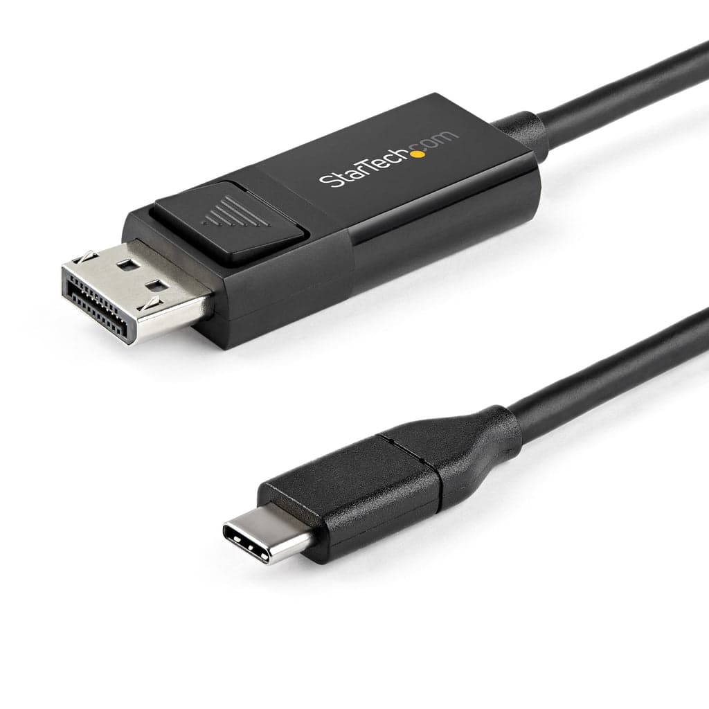 StarTech.com CDP2DP2MBD adaptador de cabo de vídeo 2 m USB Type-C