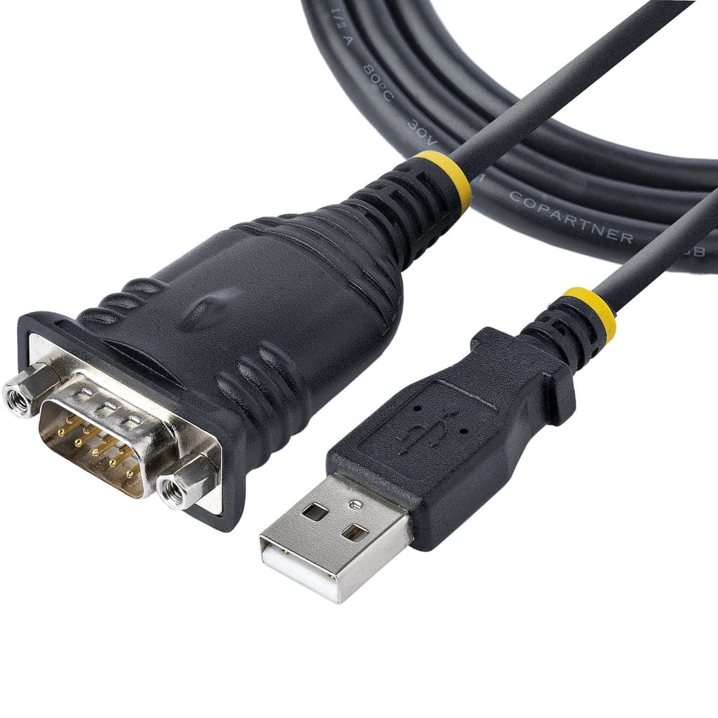 StarTech.com 1P3FP-USB-SERIAL adaptador para cabos DB-9 USB Type-