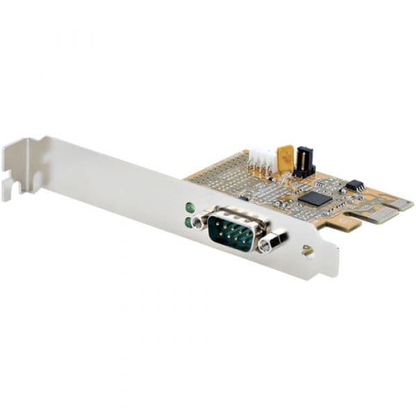 StarTech Placa de Expansão PCIe Serial 11050-PC-SERIAL-CARD 1 Porta DB9 16C1050CTLR UART 5V/12V