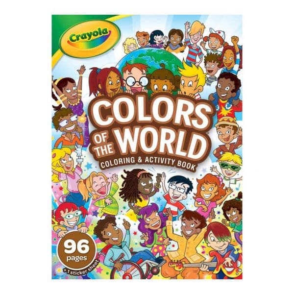 Crayola Livro Colorir Cores Mundo