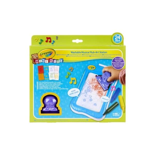 Crayola Mini Quebra Cabeça Desenhos de Carimbo Infantil