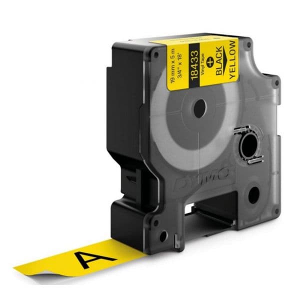 Dymo Fita p/ Etiquetadora Vinil 19mmx5,5m Amarelo - 18433