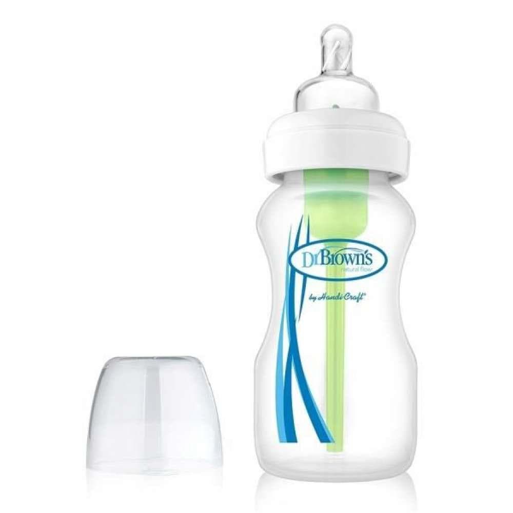 Biberão Options Boca Larga 270ml +3M