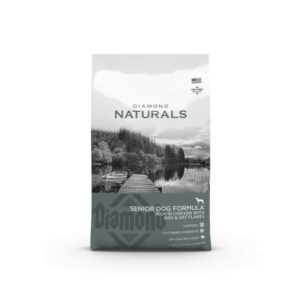 Diamond Naturals Cães Seniores Com Frango, Ovos & Aveia 15 kg