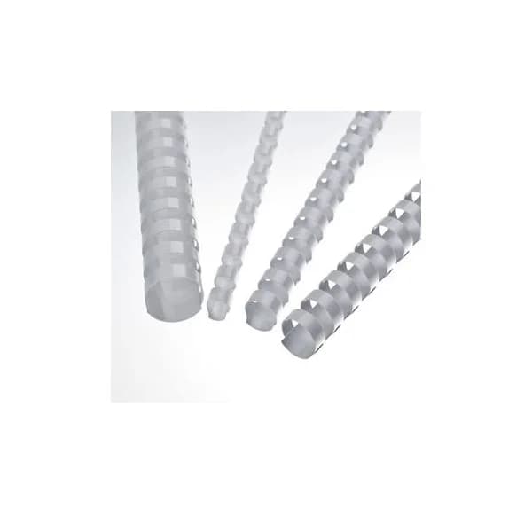 Argolas Pvc Encadernar 38mm 375 Fls Cx50un Branco Ovais - 1713510