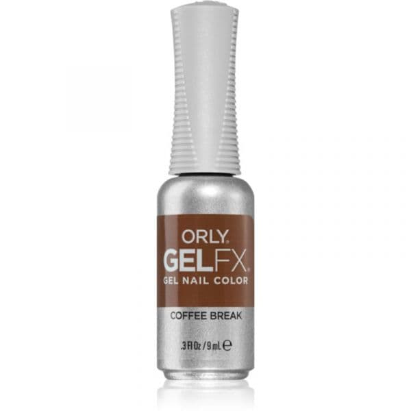 Orly Gelfx Gel Verniz para Unhas de Gel com Lampadas UV/LED Tom Coffee Break 9 ml