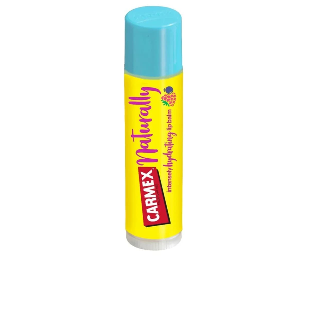Carmex Naturally Bálsamo Labial Hidratante Stick ; Frutos Vermelhos, um produto desenvolvido para hidratar e proteger os lábios de forma natural.
Características principais:
Hidratação natural: Formulado com ingredientes naturais, como óleo de rícino, c