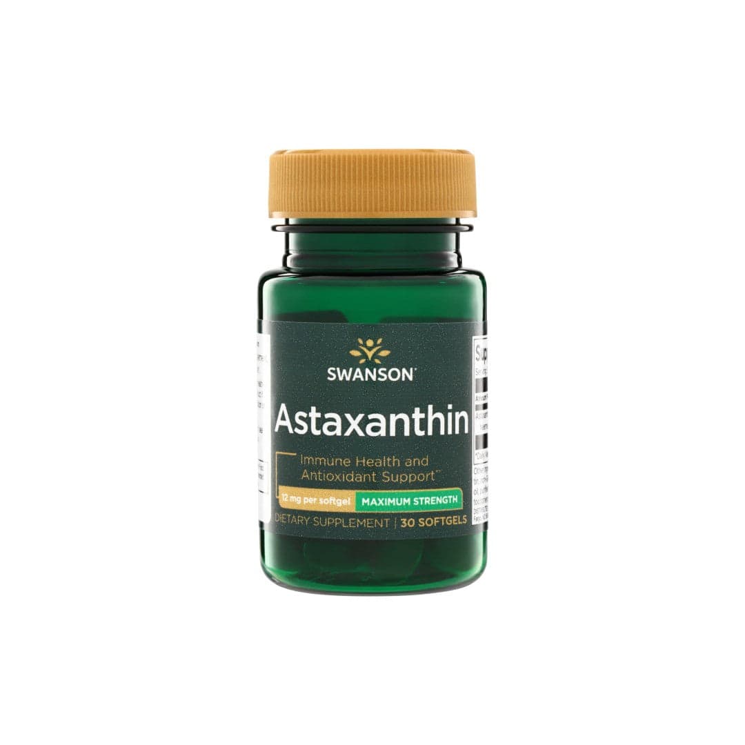 Astaxanthin 12 mg 30 Softgels