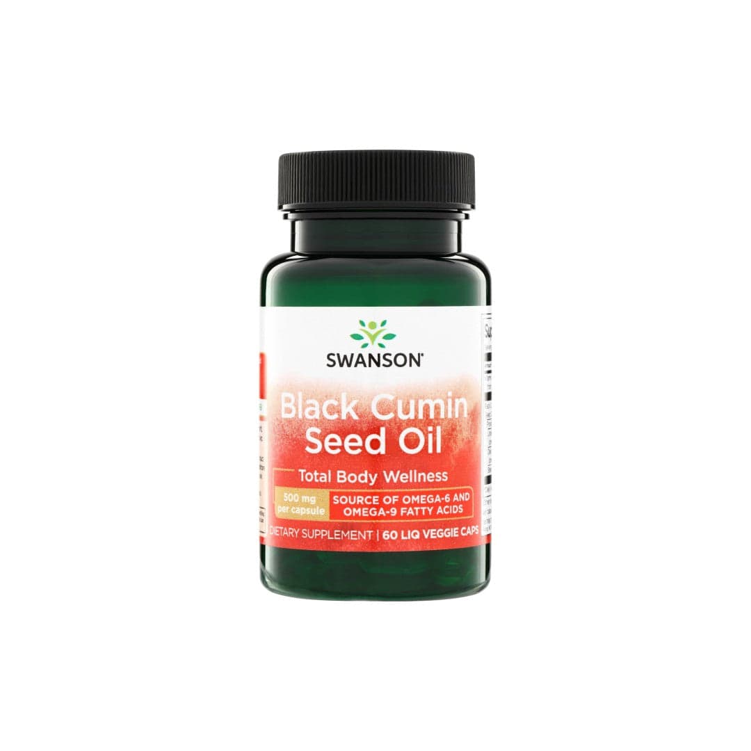 Black Cumin Seed Oil 500 mg 60 Liquid Veggie Capsules