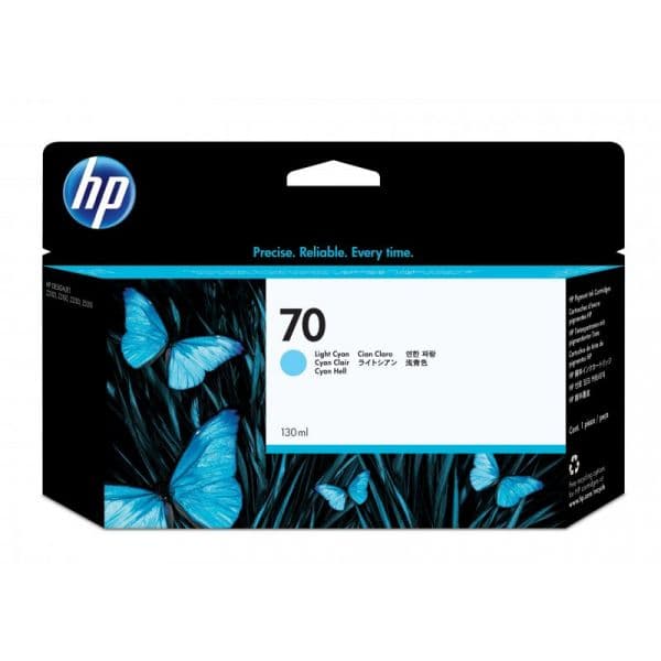 Tinteiro HP 70 Light Cyan C9390A