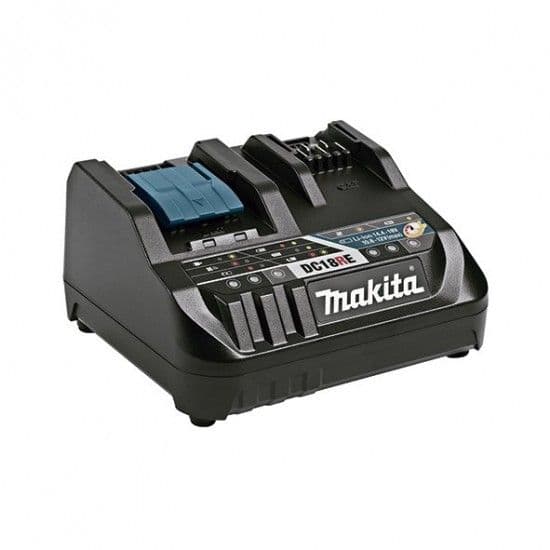 Makita Carregador DC18RE 198720-9 Schnell-Ladegerät 10,8V-18V