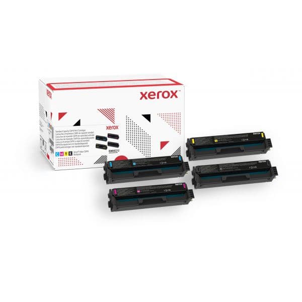 Xerox Toner Pack 4 Original (Azul Ciano, Preto, Amarelo, Magenta)
