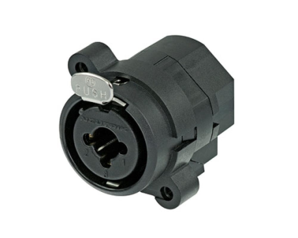 Neutrik Combined XLR receptacle and 1/4" phone jack - BimotorDJ