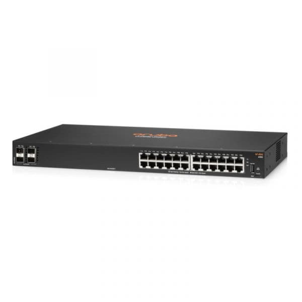 Hp Switch Aruba 6100 24+4 Portas - 10/100/1000Mbps - JL678A