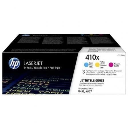 HP Toner 410X Tricolor (Cyan, Magenta, Yellow) - CF252XM