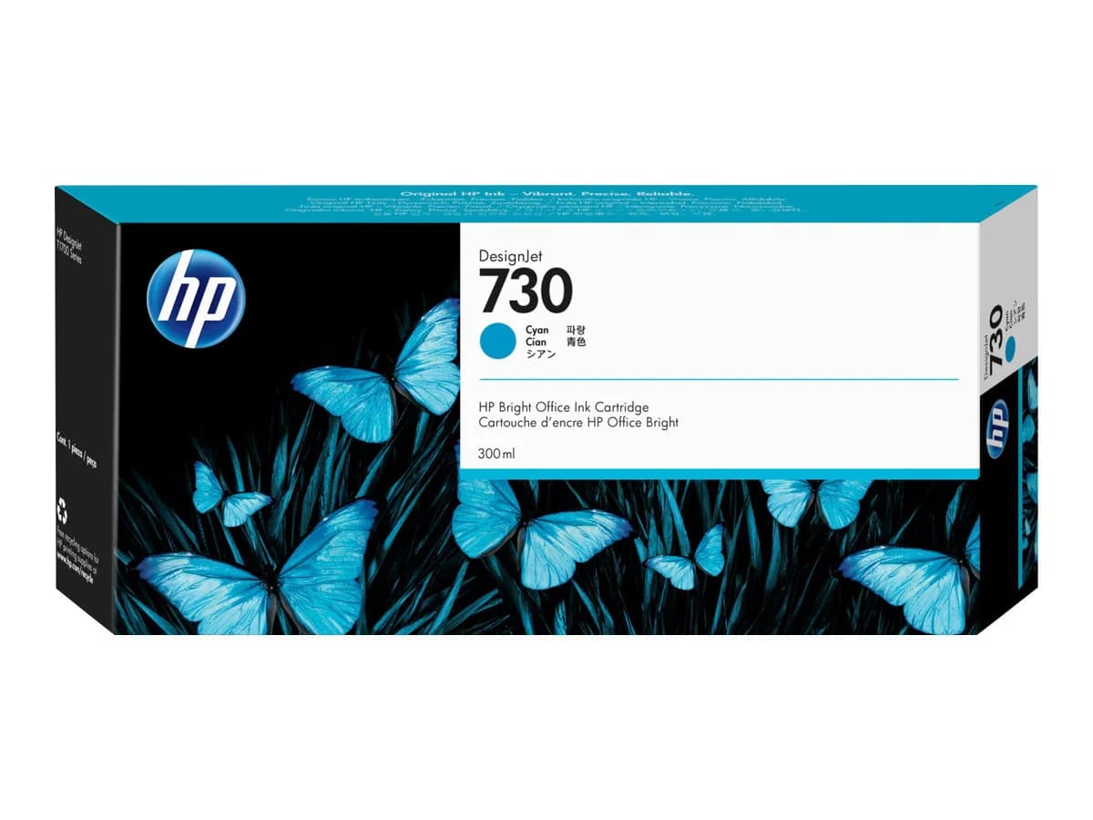Tinteiro HP 730 Cyan P2V68A