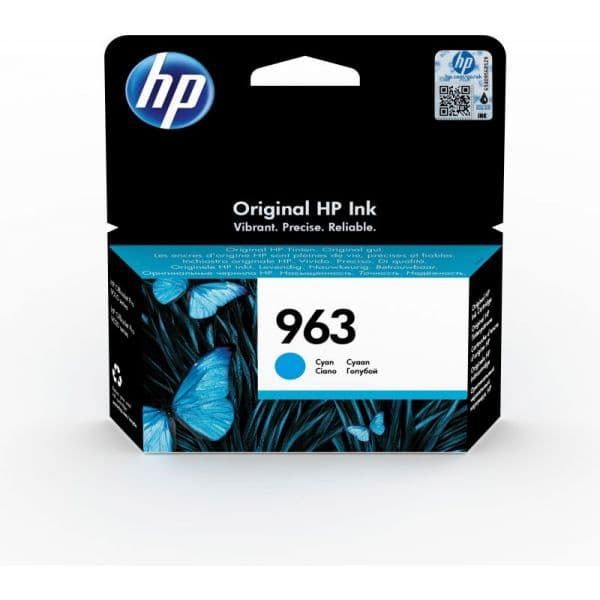 Tinteiro HP 963 Cyan Original - 3JA23AE