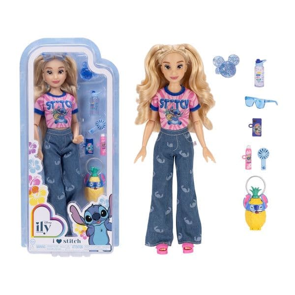 Jakks Pacific Boneca Disney Ily 4ever Stitch 25cm