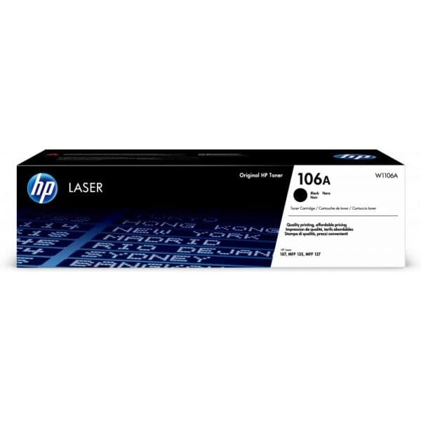 HP Toner 106A Preto