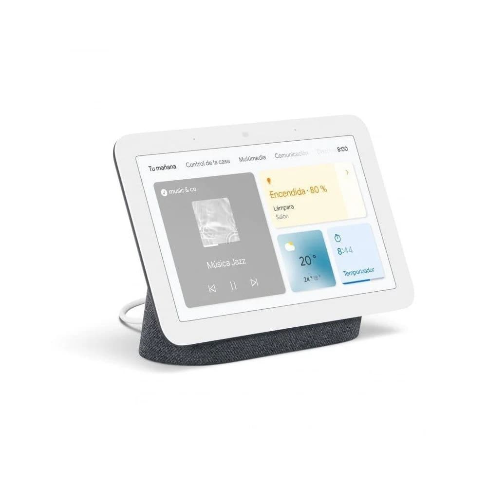 Google Nest Hub 2ª Geração Charcoal – Assistente Inteligente com Ecrã 7″ e Google Assistant