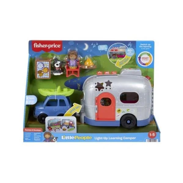 Fisher-Price Carro de Pequenas Pessoas com Caravana