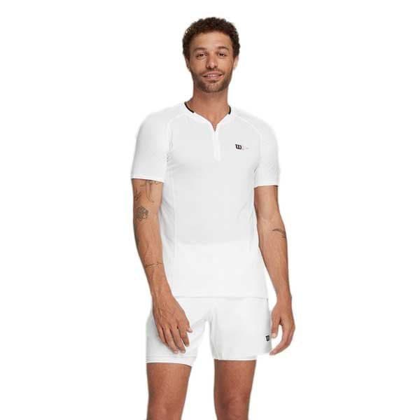Wilson Series Seamless 2.0 Short Sleeve T-shirt Branco M Homem