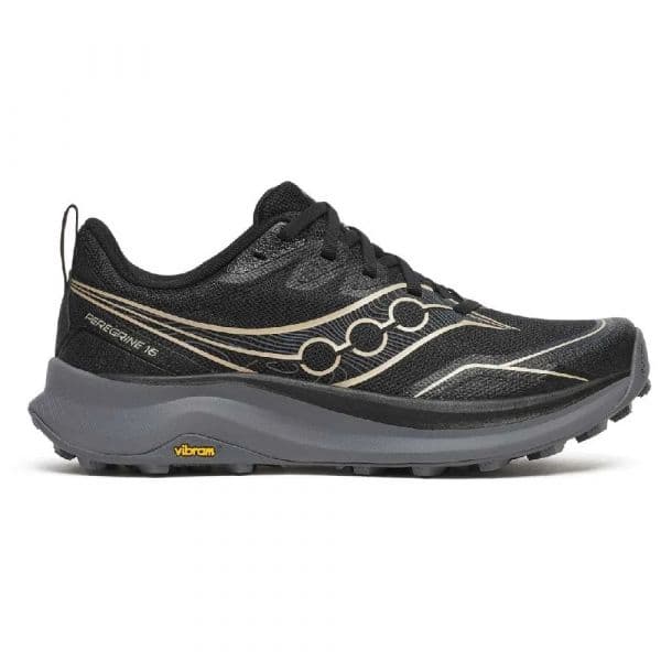 Saucony Sapatilhas de Trail Running Peregrine 16 Black / Carbon 37 1/2