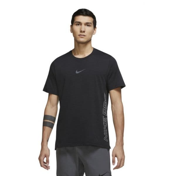 Nike T-Shirt Pro Dri-fit Burnout Preto M