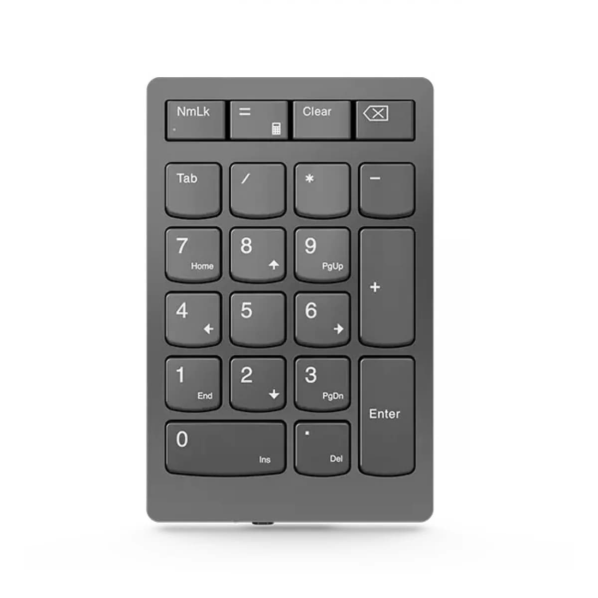 Teclado Lenovo Numérico Go Wireless Cinzento