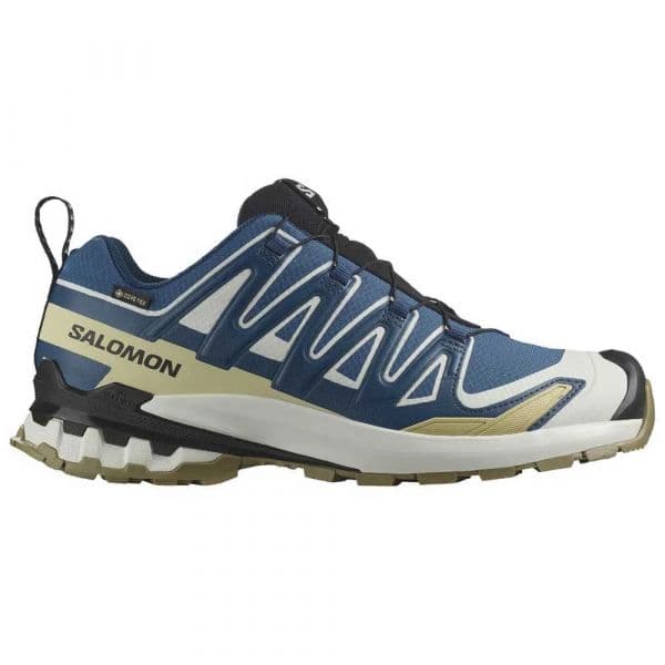 Salomon Sapatilhas de Trail Running Xa Pro 3d V9 Goretex Dark Blue / Icicle / Aloe 45 1/3
