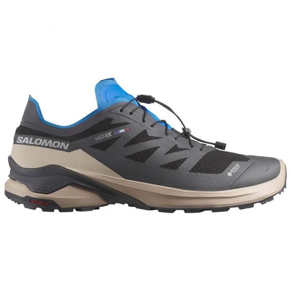Salomon Sapatilhas de Trail Running Xa Meta Goretex Made In France Black / Oxford Tan / French Blue 46 2/3