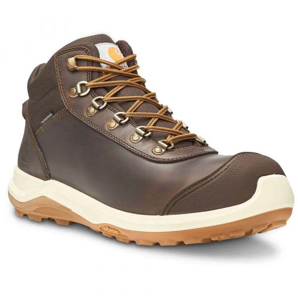 Carhartt Wylie Wp S3 Safety Boots Castanho EU 45
